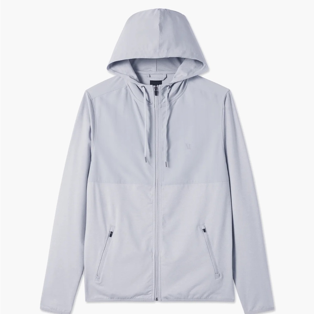 NWOT VUORI Mens Grey Sunday Element Track Jacket - Picture 6 of 12